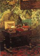 Claude Monet Studio Corner Sweden oil painting artist